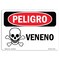 Signmission OSHA Danger Sign, Poison Spanish, 5in X 3.5in Decal, 5" W, 3.5" H, Poison Spanish OS-DS-D-35-LS-1531 - alternate 1